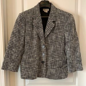 Michael Kors Sz 14 Black and White Blazer